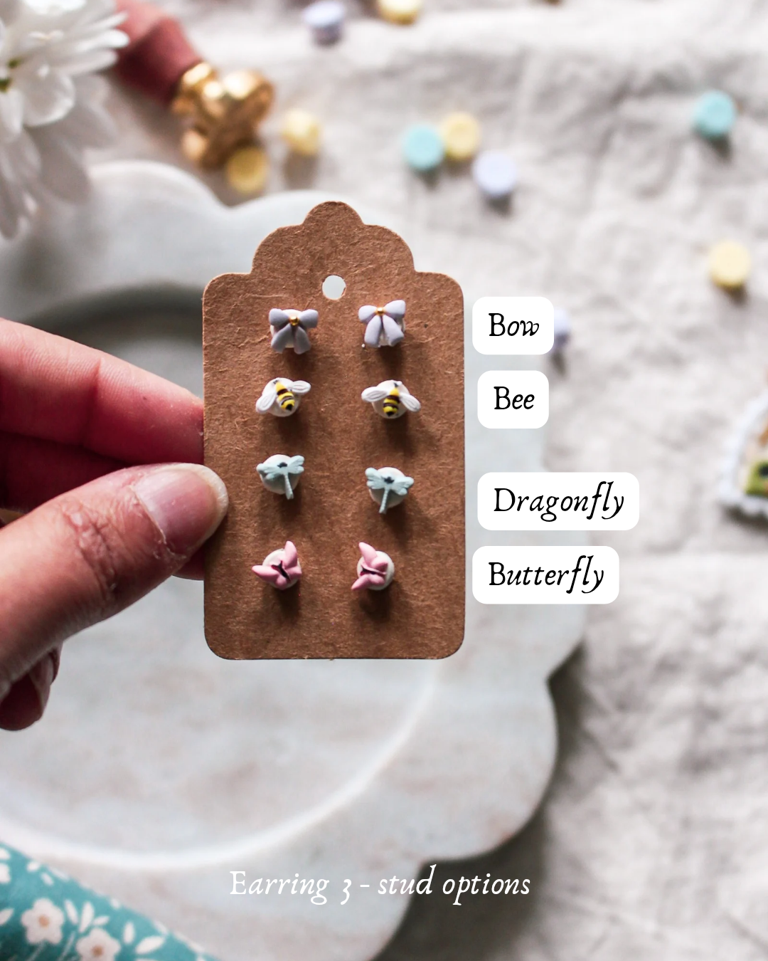 Froggy Earrings Stud Pack