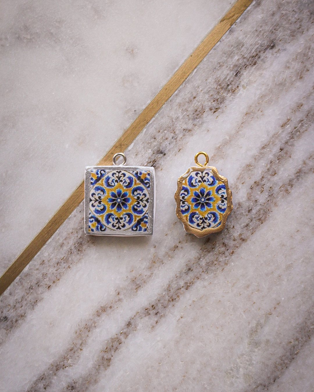 Italian Tile Charms