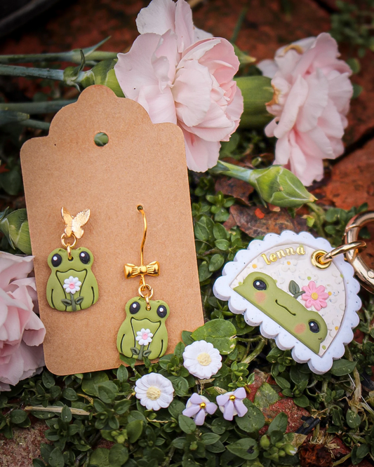 Froggy Earrings Stud Pack