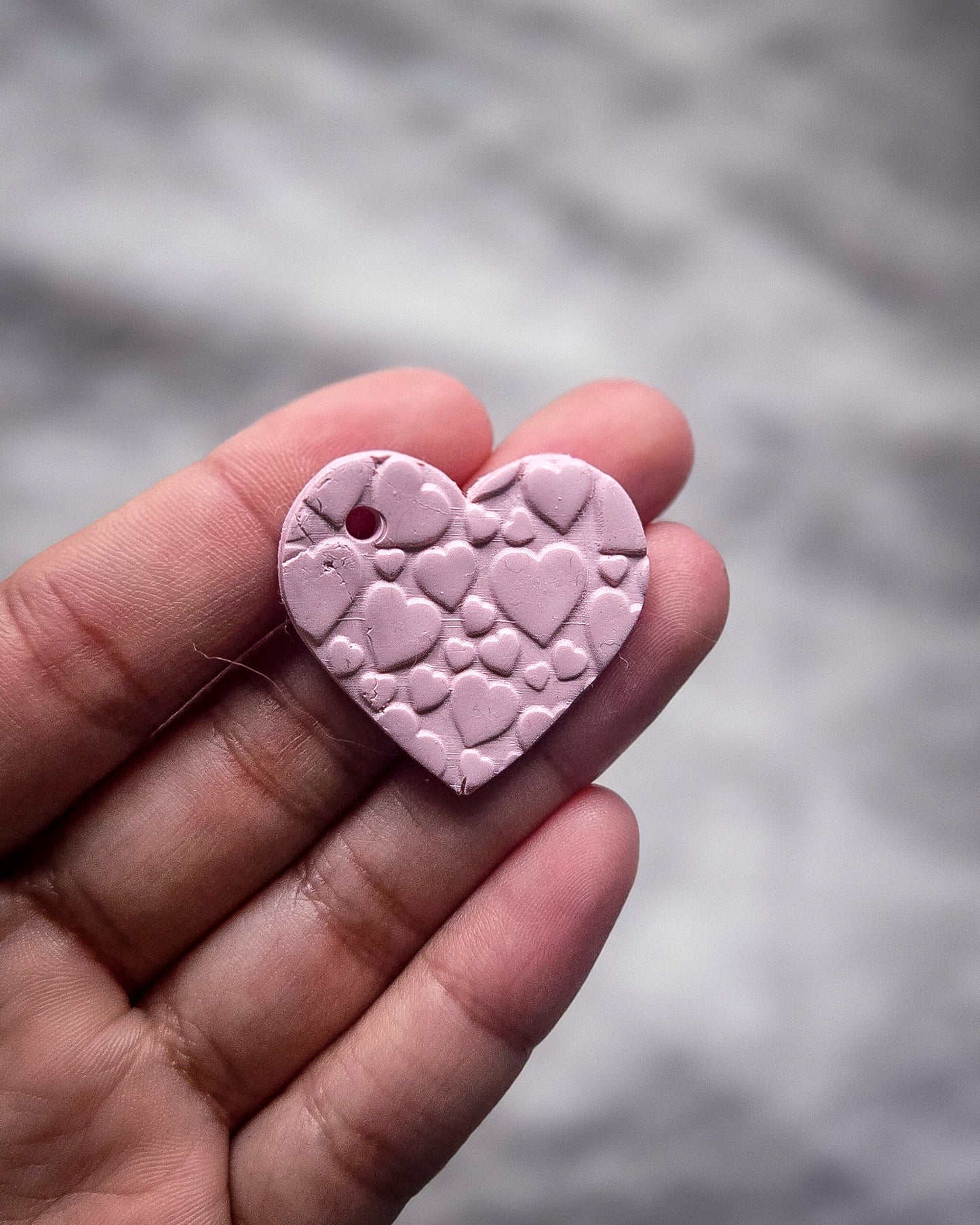 Embossed Hearts