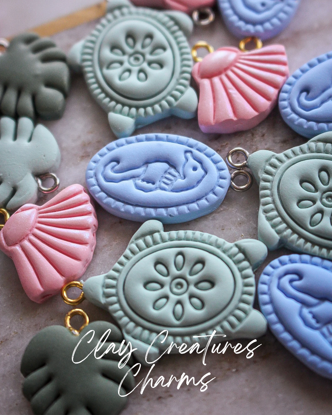 Clay Creatures Charms