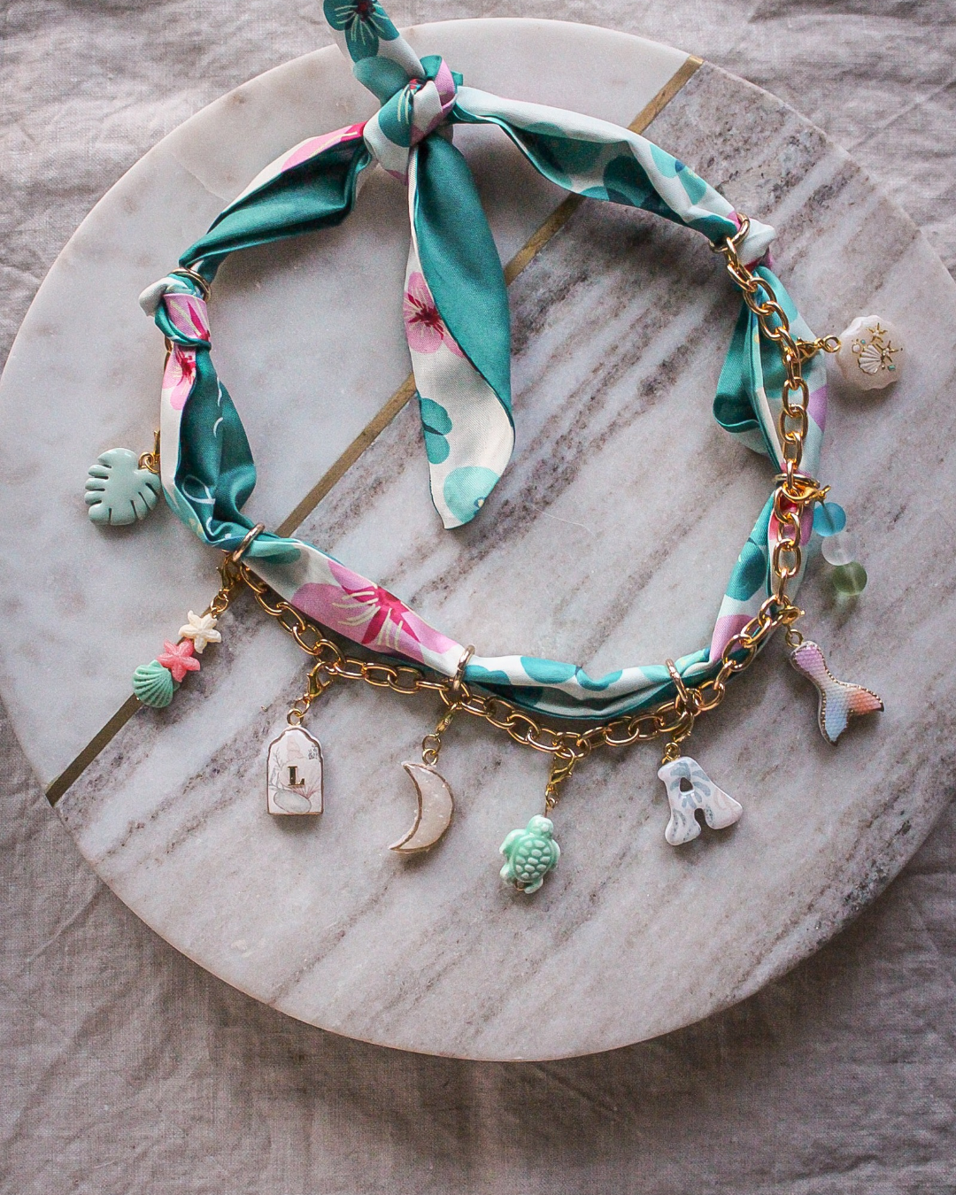 Scarf Necklace