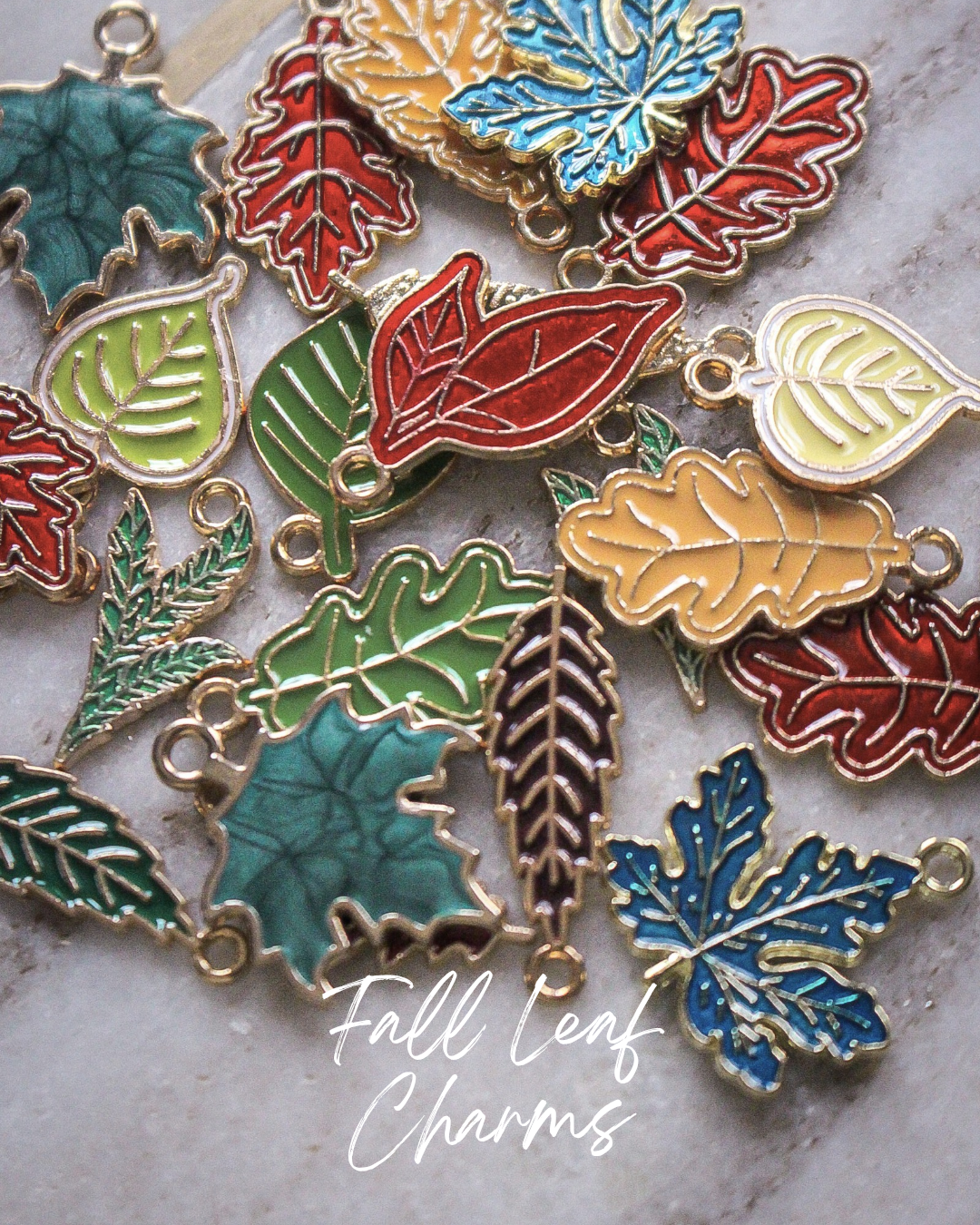 Fall Leaf Charms