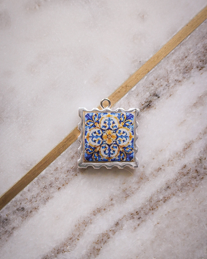 Stamp Tile Charms