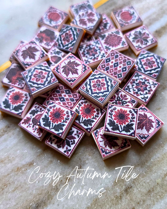 Cozy Autumn Tile Charms