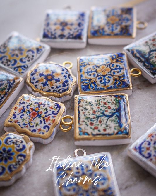 Italian Tile Charms