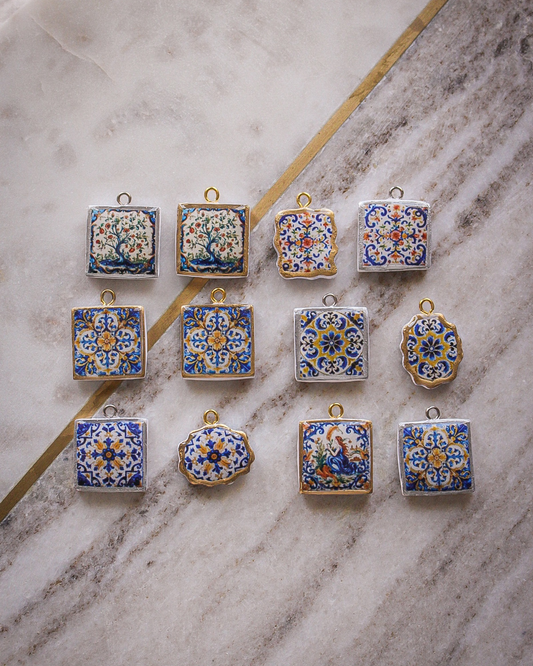 Italian Tile Charms