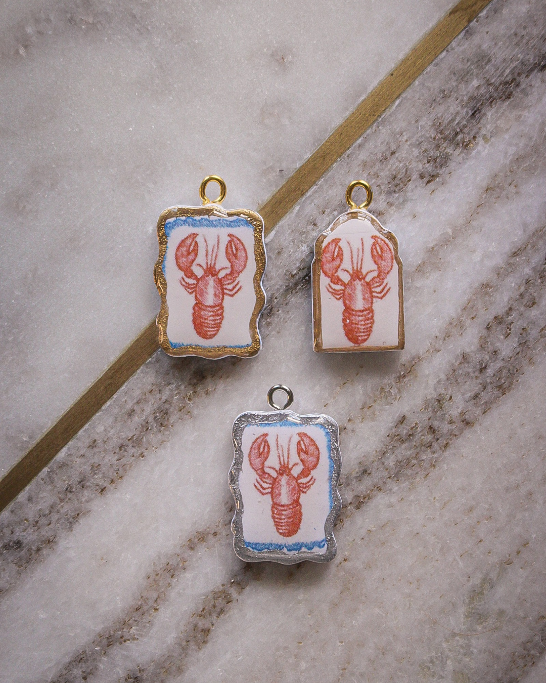 Sea Creature Charms
