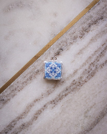 Blue Tile Charms