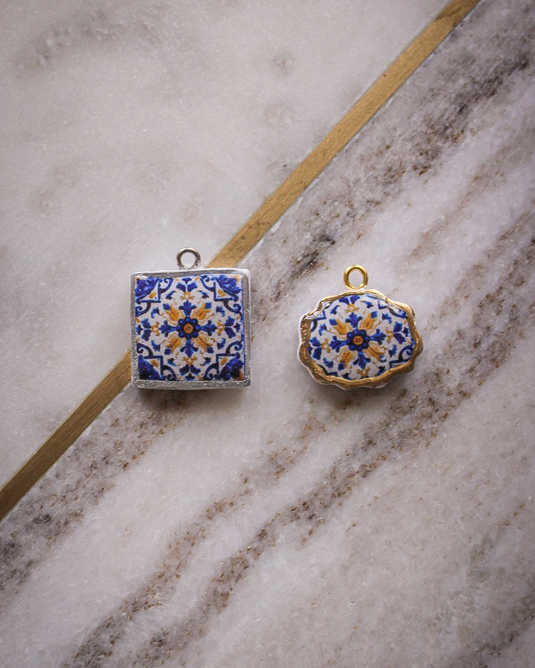 Italian Tile Charms