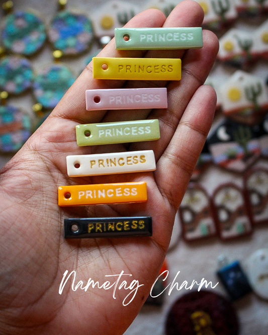 Nametag Charm