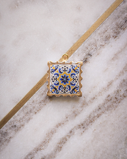 Stamp Tile Charms