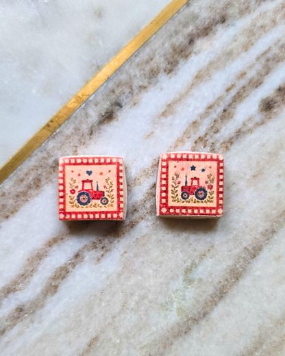 Country Life Tile Charms
