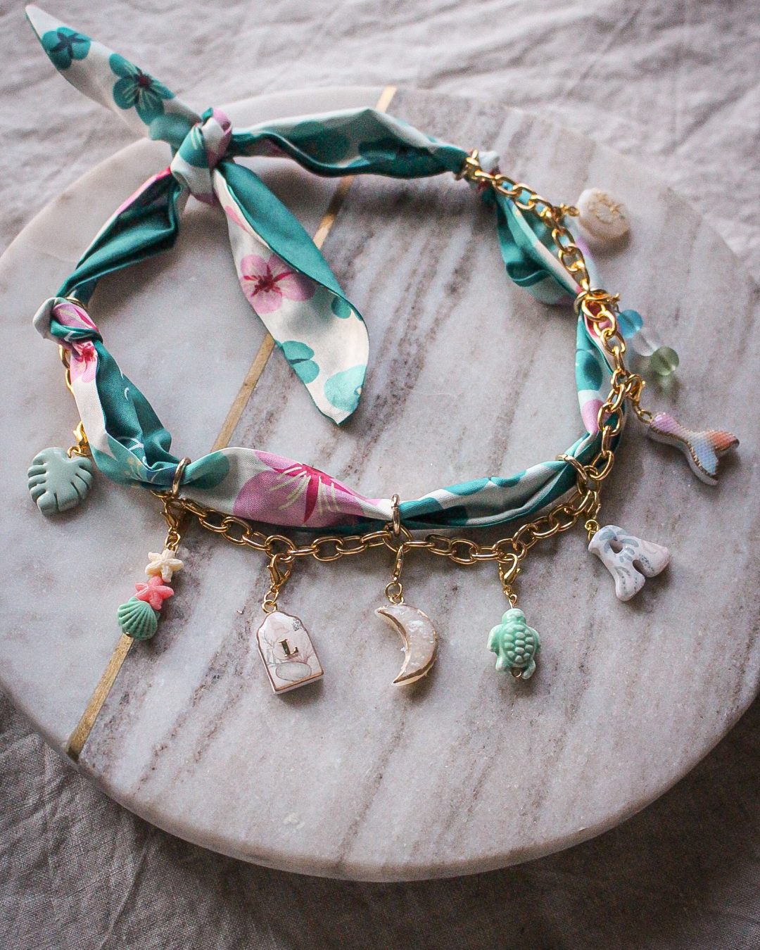 Scarf Necklace