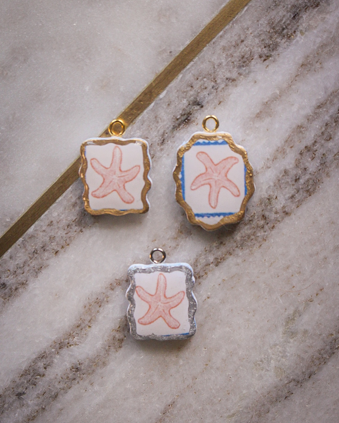 Sea Creature Charms