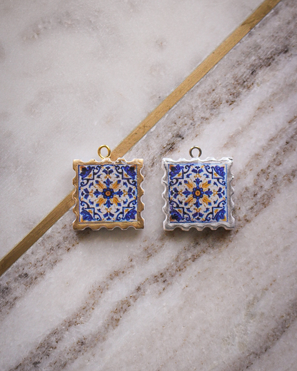 Stamp Tile Charms