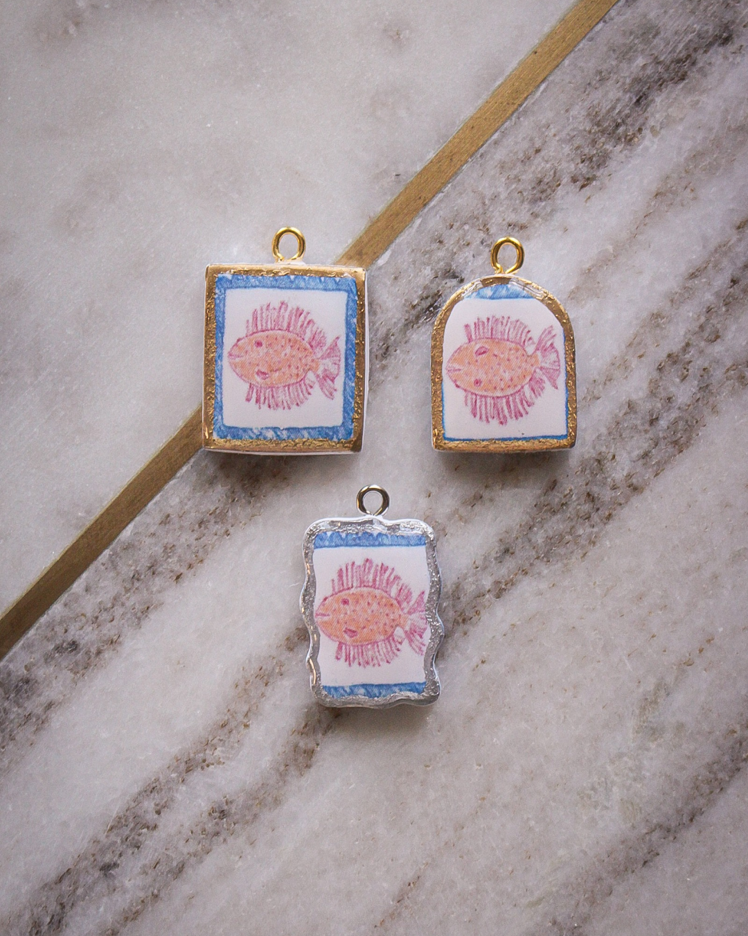 Sea Creature Charms