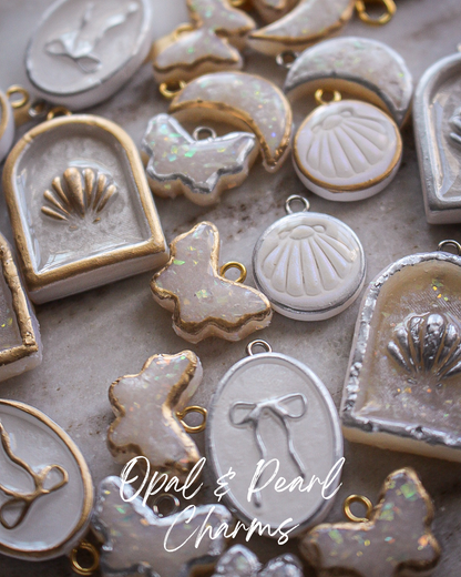 Opal & Pearl Charms