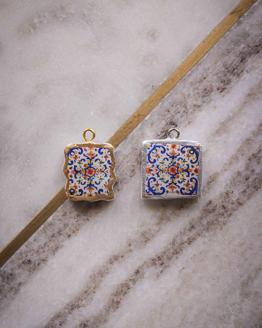 Italian Tile Charms
