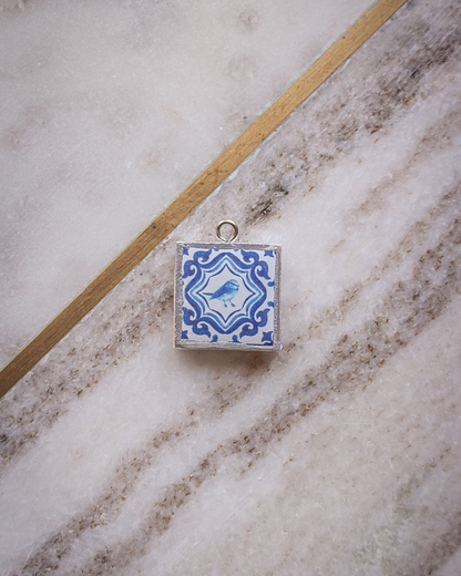 Blue Tile Charms
