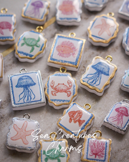 Sea Creature Charms